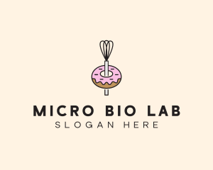 Donut Dessert Kitchenware logo design