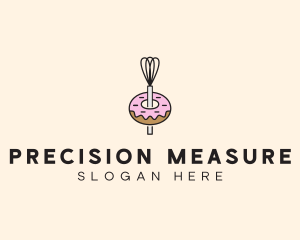 Donut Dessert Kitchenware logo design