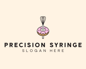 Donut Dessert Kitchenware logo design