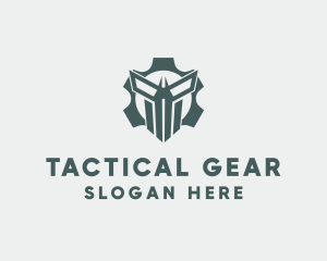 Tactical - Gear Gamer Robot logo design