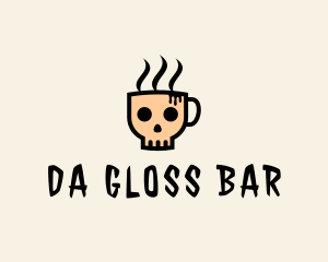 Skeleton Coffee Bar  logo design