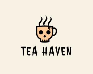 Skeleton Coffee Bar  logo design