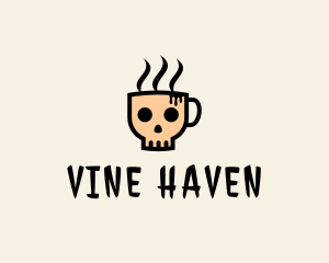 Skeleton Coffee Bar  logo design