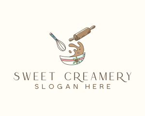 Dessert Cookie Baking logo design