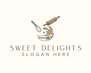 Dessert Cookie Baking logo design