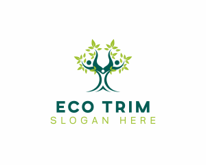 People Tree Eco logo design