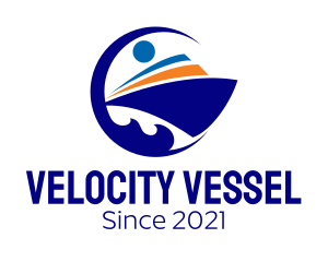 Speedboat - Ferry Yacht Cruise logo design