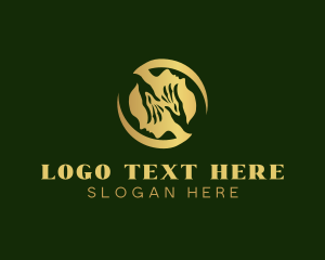 Mental - Mental Support Hand logo design