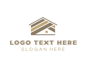 House - House Floor Tiling logo design