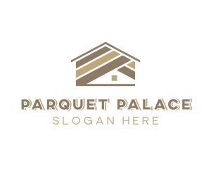 Parquet - House Floor Tiling logo design