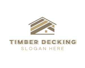 Decking - House Floor Tiling logo design