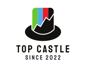 Top Hat Chart logo design