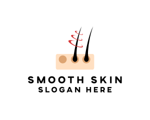 Hair Follicle Removal logo design