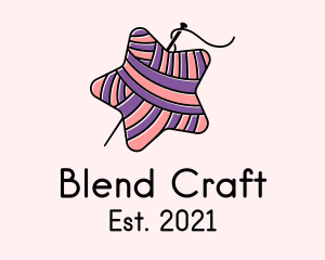 Interweave - Star Yarn Crochet logo design
