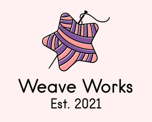 Loom - Star Yarn Crochet logo design