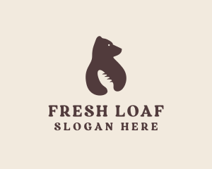 Bread - Bear Bread Bakery logo design