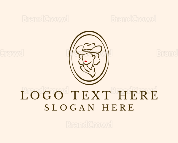 Cowgirl Beauty Fashion Logo