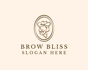 Cowgirl Beauty Fashion logo design