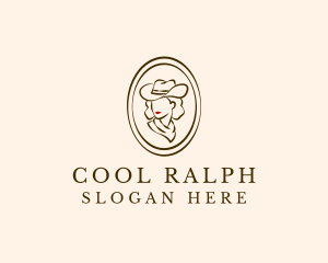 Cowgirl Beauty Fashion logo design