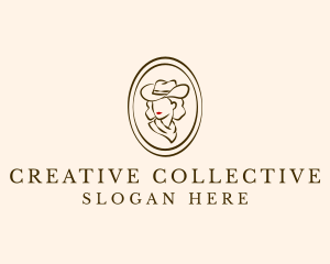 Cowgirl Beauty Fashion logo design