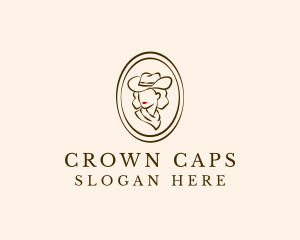 Headwear - Cowgirl Beauty Fashion logo design