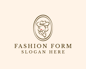 Cowgirl Beauty Fashion logo design