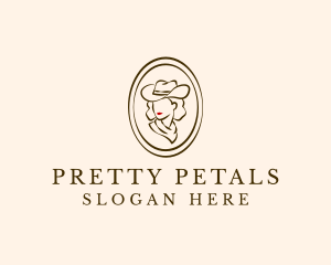 Cowgirl Beauty Fashion logo design