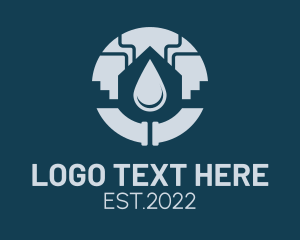 Architecture - Hydro Utility Service logo design