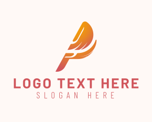 Organization - Hand Care Letter P logo design