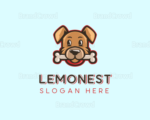 Dog Bone Pet Logo