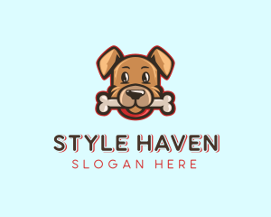 Shelter - Dog Bone Pet logo design