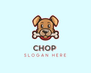 Pet - Dog Bone Pet logo design