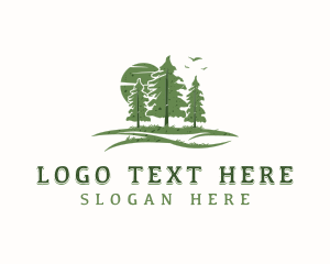 Conservation - Pine Tree Nature logo design