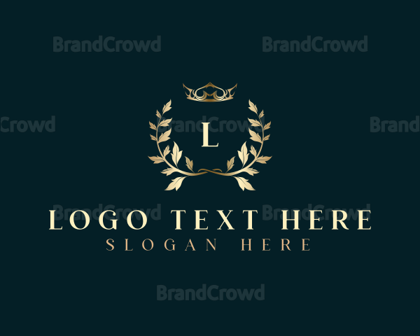 Regal Crown Leaf Logo