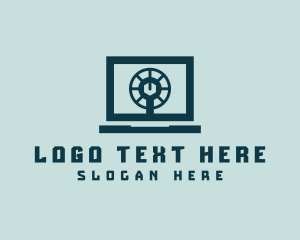 Laptop - Laptop Computer Software logo design