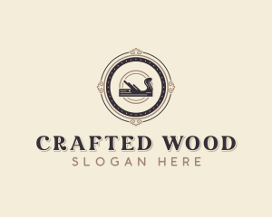 Wood Planer Handyman logo design