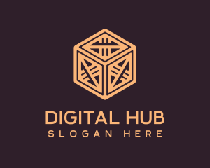 Digital Marketing Cube logo design