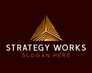 Pyramid Business Firm logo design