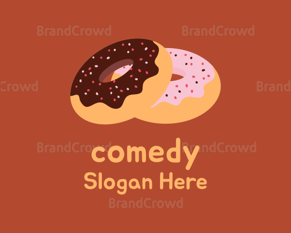 Sprinkled Donuts Pastry Logo