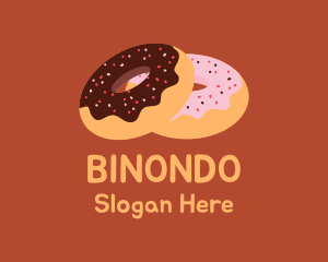 Pastry - Sprinkled Donuts Pastry logo design