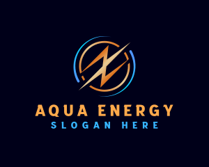 Lightning Bolt Energy logo design