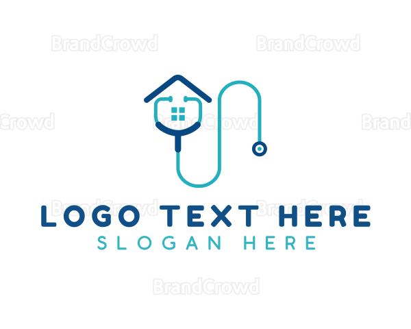 Medical Stethoscope Clinic Logo