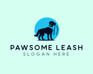 Leash - Dog Trainer Leash logo design