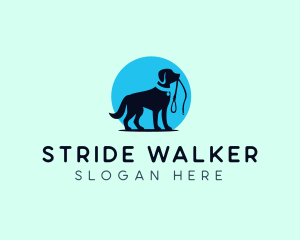 Dog Trainer Leash logo design