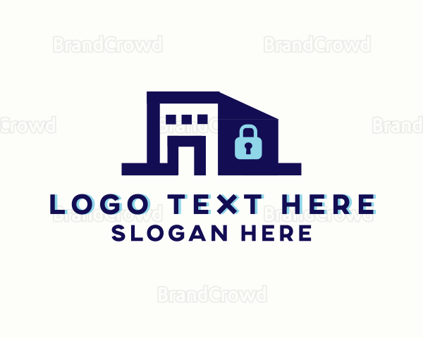 Storage Lock Warehouse Logo