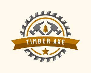 Hammer Carpentry Workshop logo design