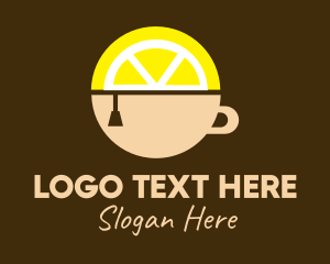 Lemon Tea Drink  Logo