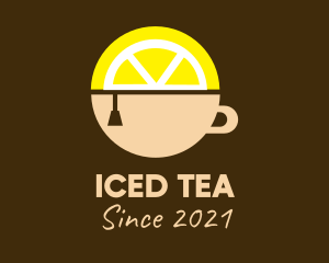 Lemon Tea Drink  logo design