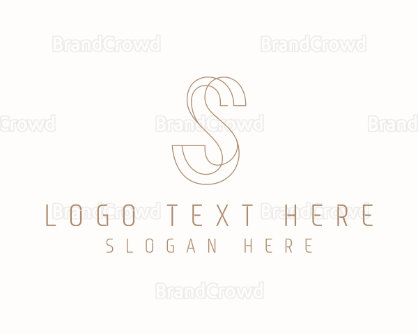 Modern Elegant Letter S Logo