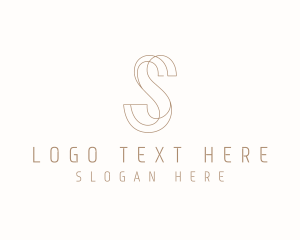 Monoline - Modern Elegant Letter S logo design